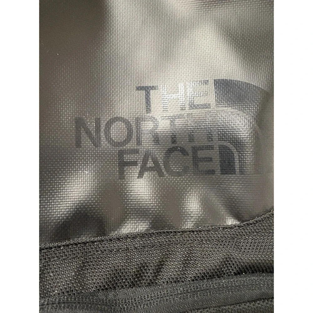 The North Face Refractor Black Heavy Duty Travel Carry On Duffel Backpack Bag